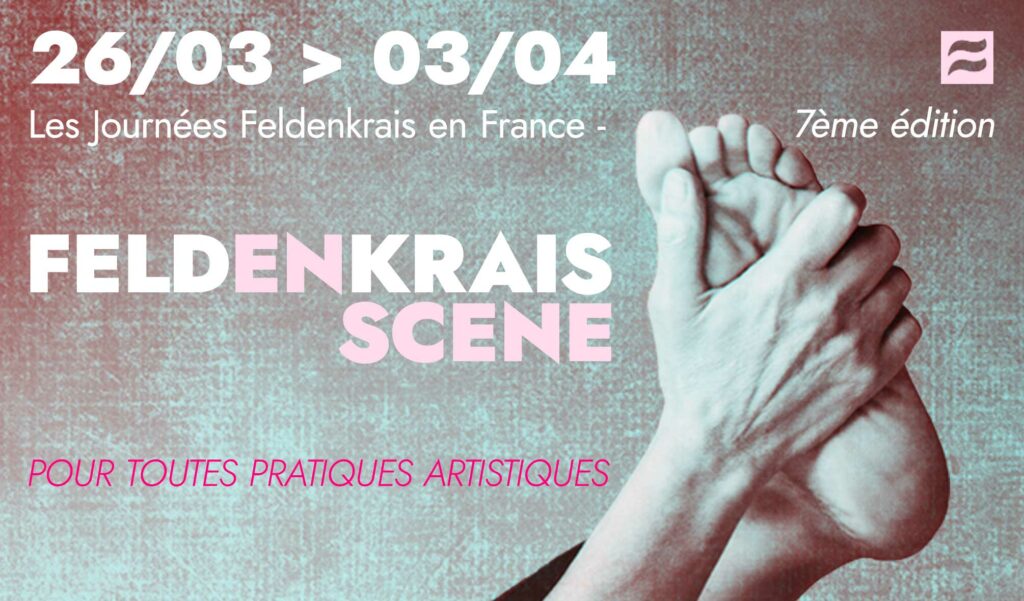 La version colorisée des journées Feldenkrais France en 2022 pour toutes pratiques artistiques